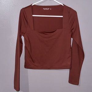 Abercrombie and Fitch Soft A&F Squareneck Top
